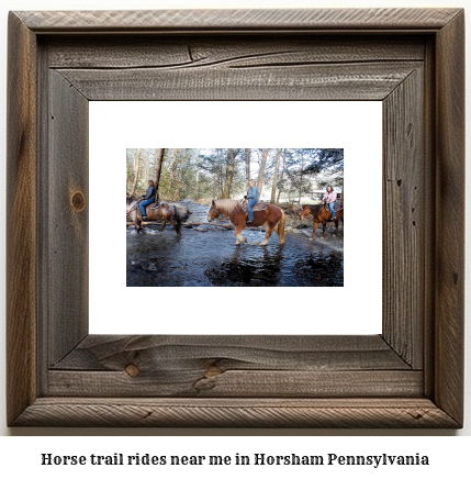 horse trail rides near me in Horsham, Pennsylvania